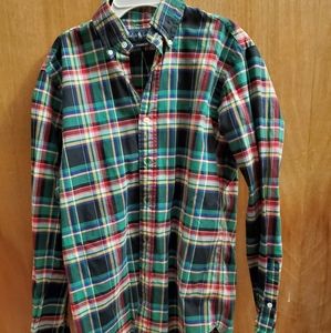 Ralph Lauren Classic Fit Men's Small Plaid Button-Down